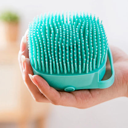 Brosse de bain en silicone pour chat