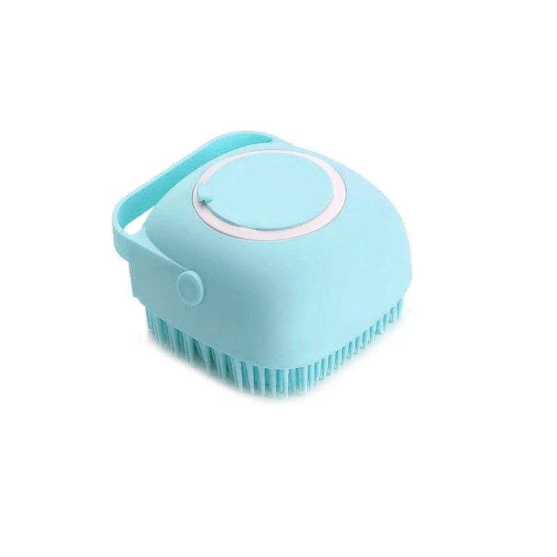 Brosse de bain en silicone pour chat