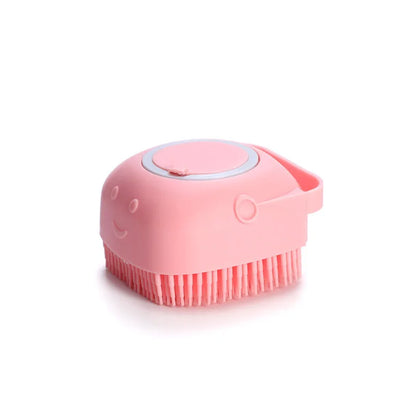 Brosse de bain en silicone pour chat